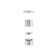 Zen SS316L Shower Mixer Trim Kits | Brushed Nickel gallery detail image