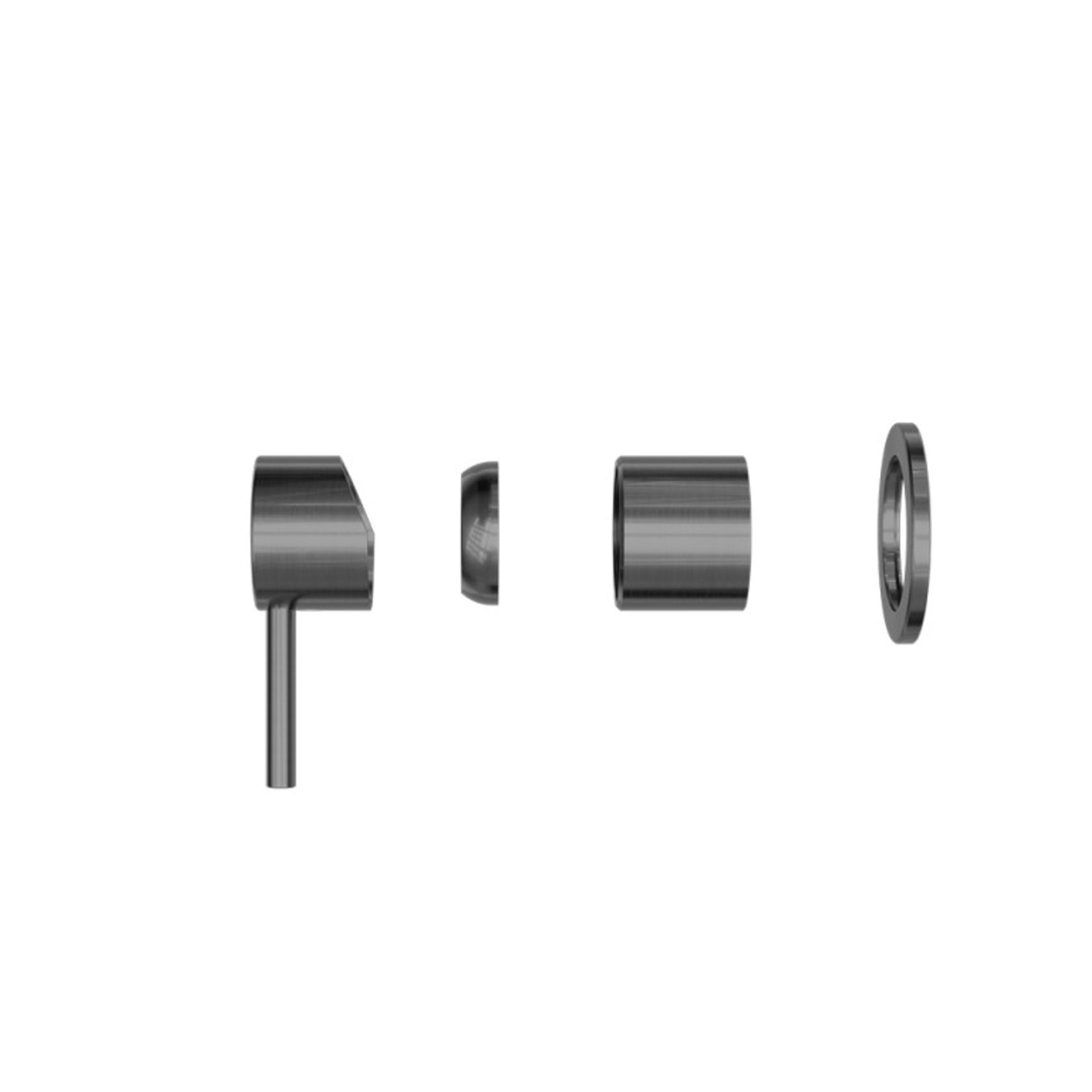 Zen SS316L Shower Mixer Trim Kits | Graphite gallery detail image