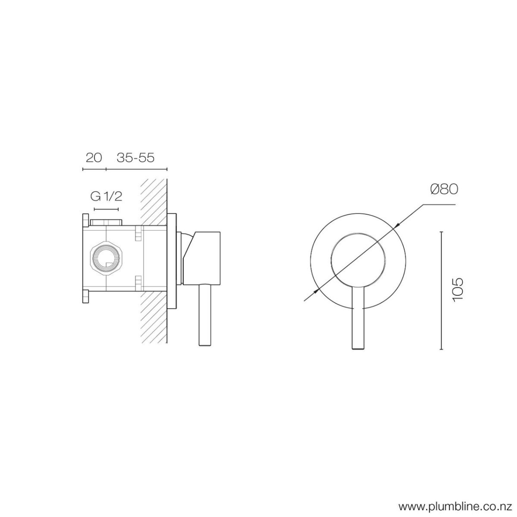 Swiss Shower Mixer gallery detail image