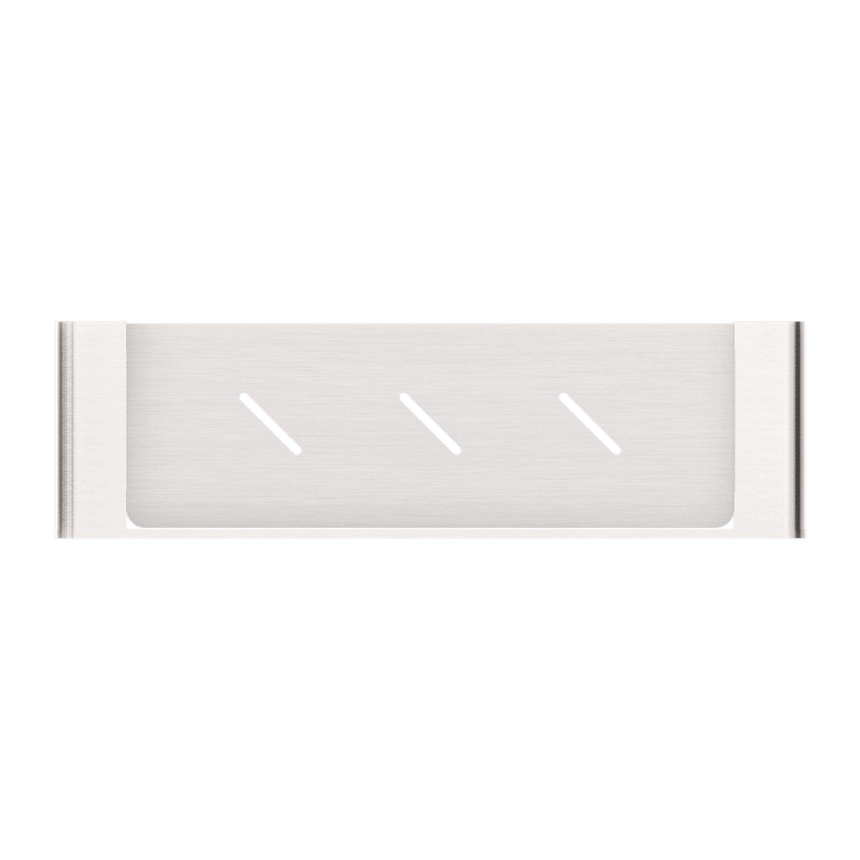 Bianca Metal Shower Shelf | Brushed Nickel gallery detail image
