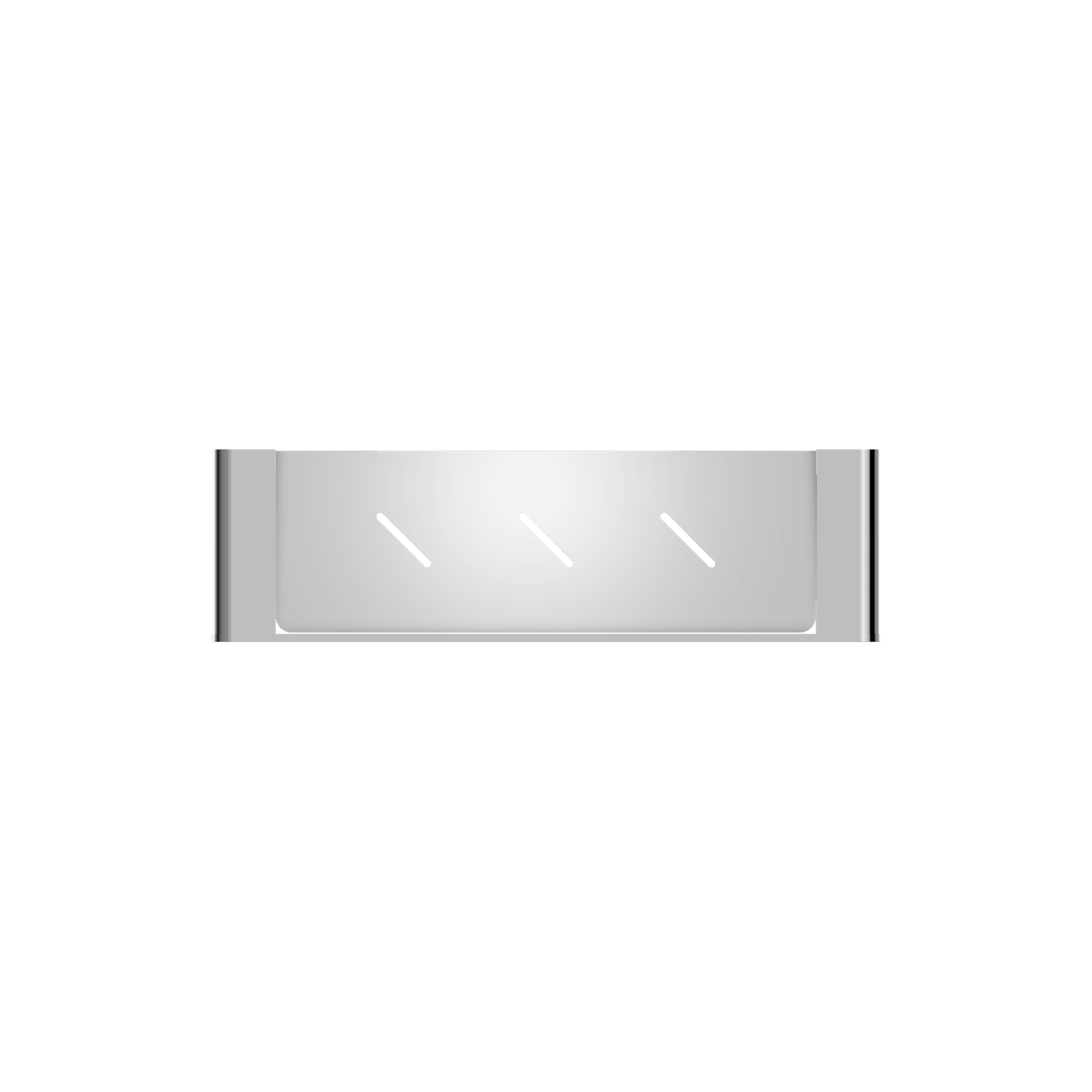 Bianca Metal Shower Shelf | Chrome gallery detail image