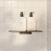 Vaada Shower Shelf 230mm - Brushed Gunmetal gallery detail image