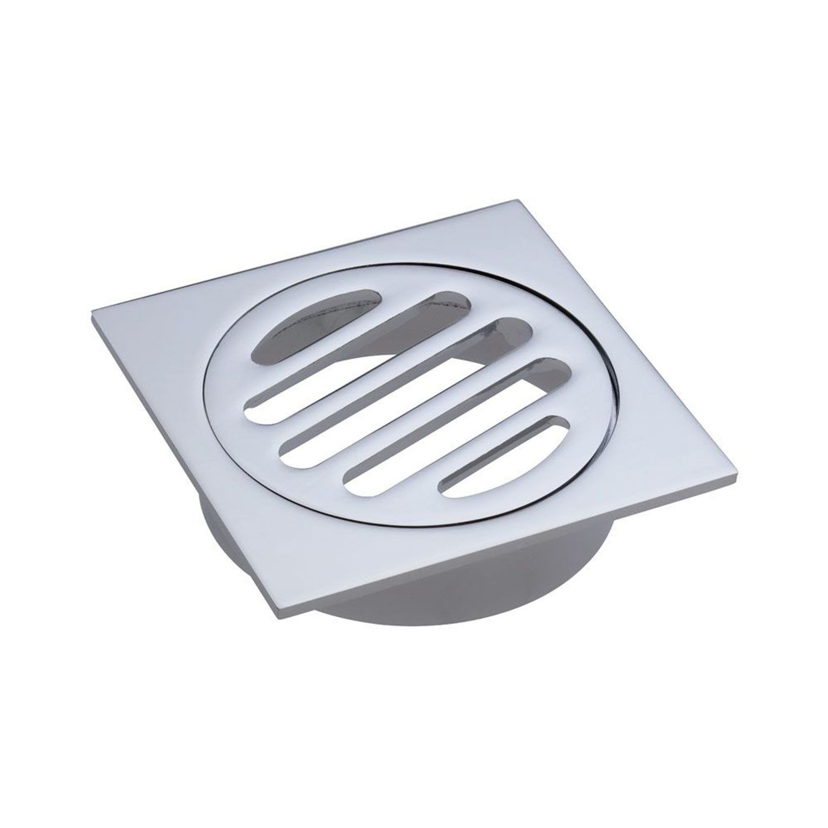 Square Floor Wastes with Round Grate ArchiPro AU
