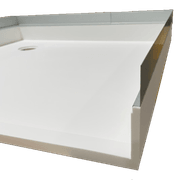 Custom Solid Surface Shower Base | 22 mm gallery detail image
