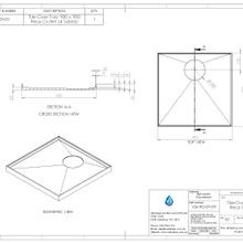 Custom Sized Tile-Over Shower Tray gallery detail image