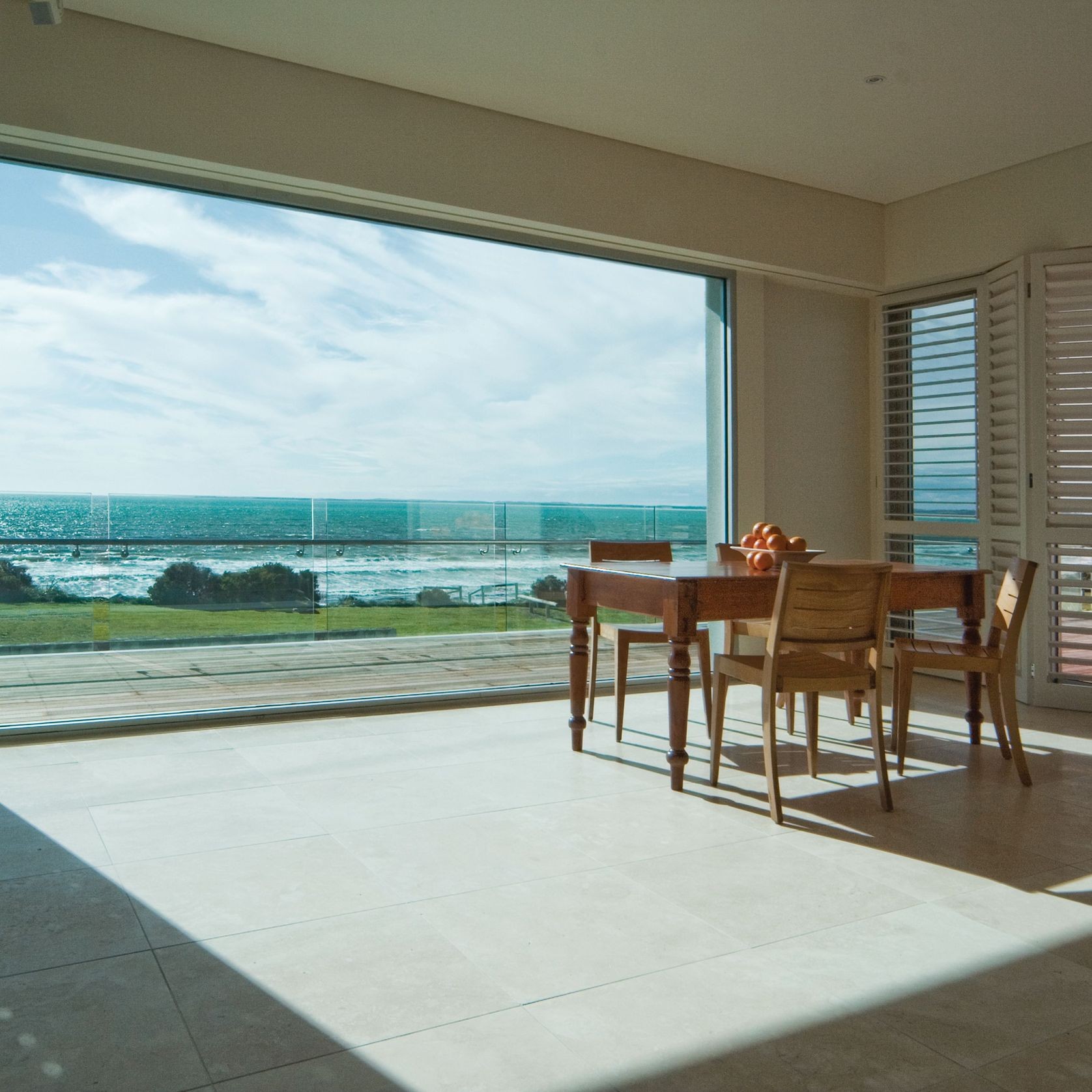 Ambience Hardwood Shutter Stained | Shutter Systems gallery detail image