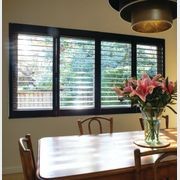 Ambience Hardwood Shutter Stained | Shutter Systems gallery detail image