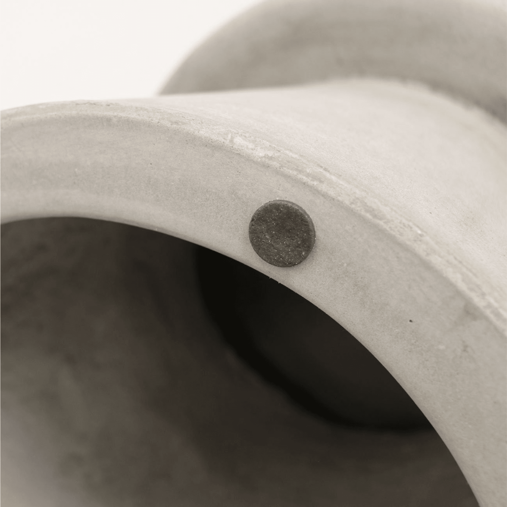 Mushroom Concrete Stool / Side Table gallery detail image