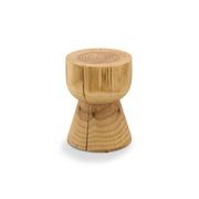 Kork Hourglass Stump Stool | Natural gallery detail image