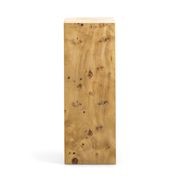 Calix Burl Plinth Tall | Natural gallery detail image