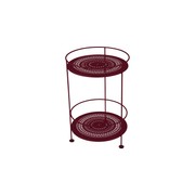 Guinguette Side Table with Perforated Double Top gallery detail image