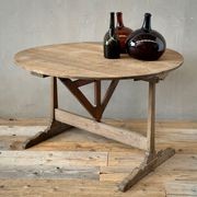 Antique French Oak Wine Harvest Table gallery detail image