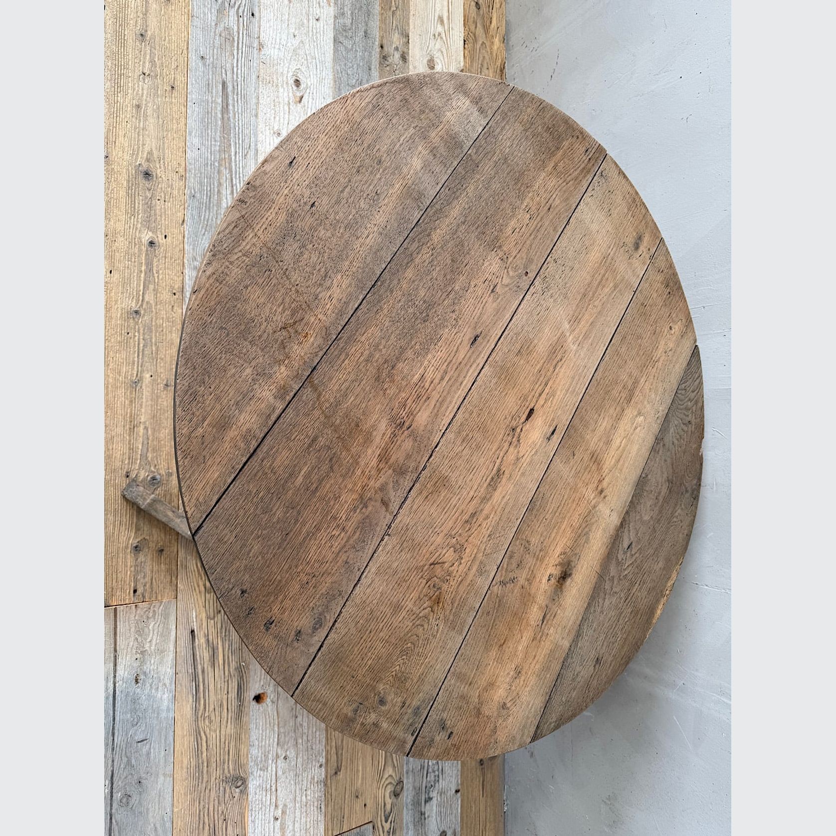 Antique French Oak Wine Harvest Table gallery detail image