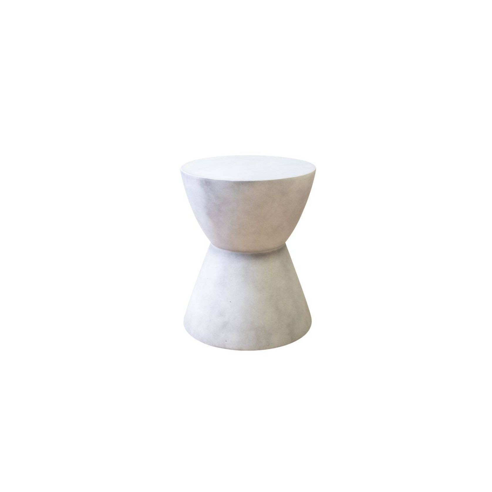 Westside Round Accent Table - Stone gallery detail image