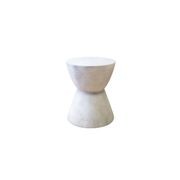 Westside Round Accent Table - Stone gallery detail image