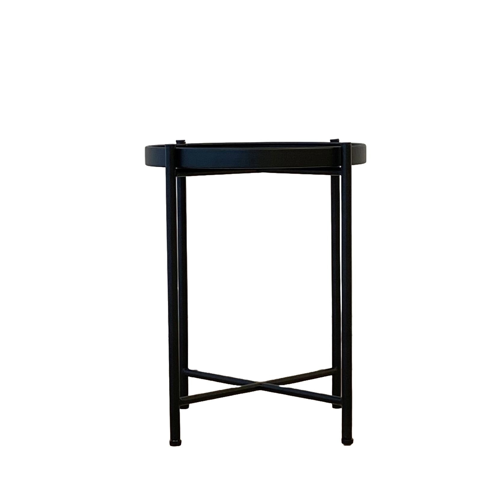 Sofia Round Side Table | Black gallery detail image