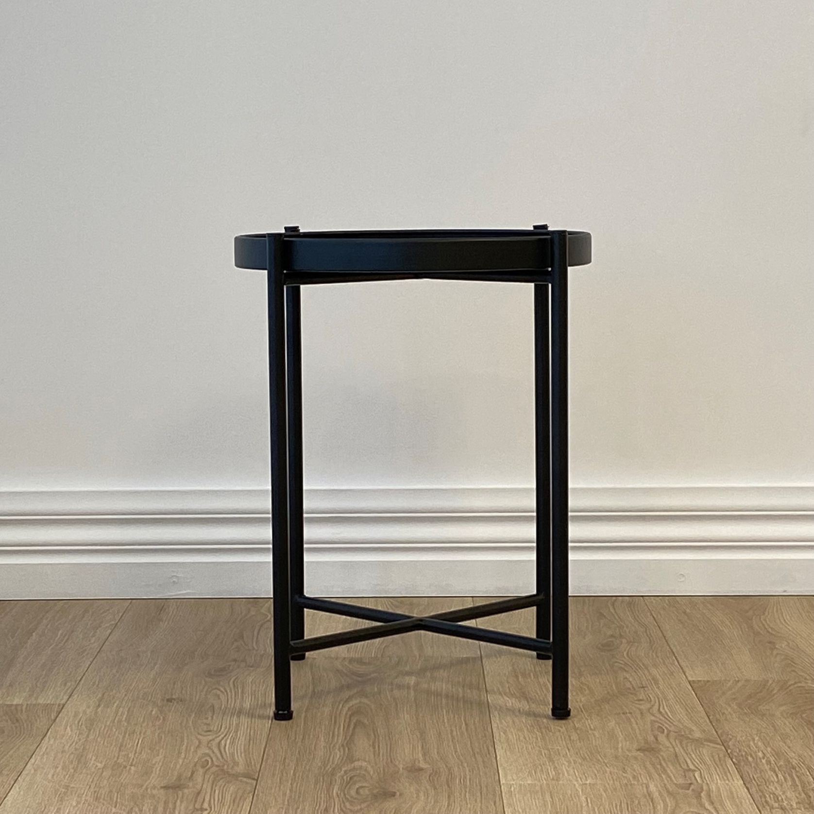Sofia Round Side Table | Black gallery detail image