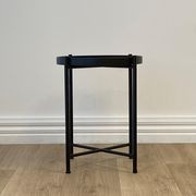 Sofia Round Side Table | Black gallery detail image