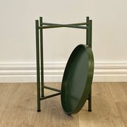 Sofia Round Side Table | Green gallery detail image