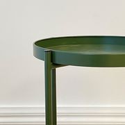 Sofia Round Side Table | Green gallery detail image