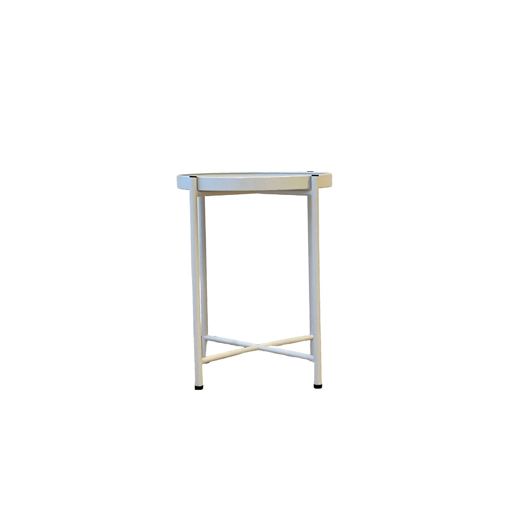 Sofia Round Side Table | White gallery detail image