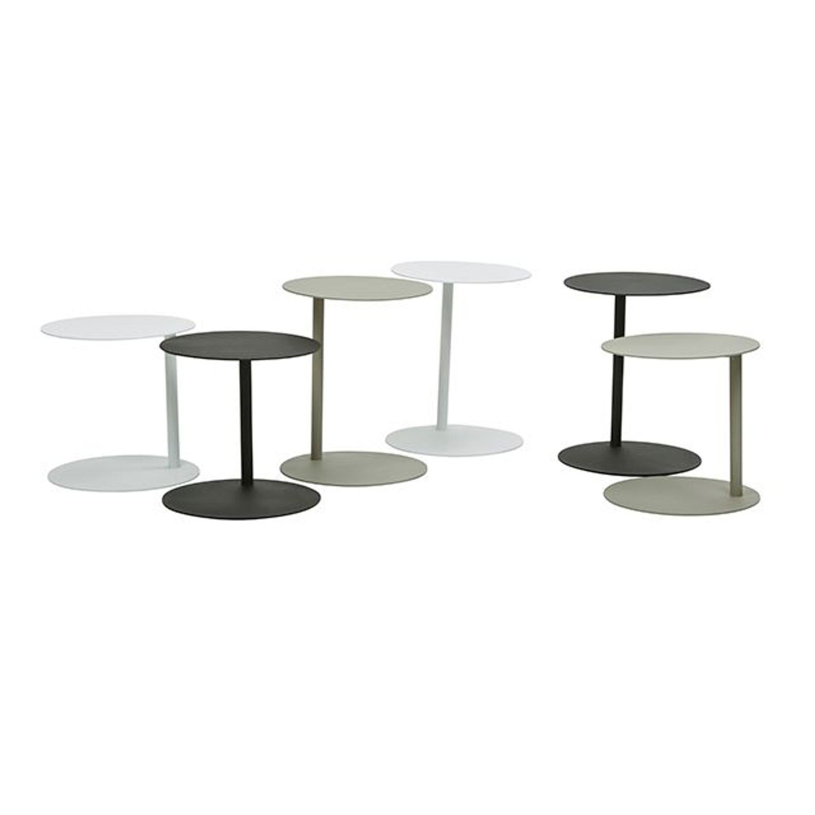 Aperto Ali Round Side Tables gallery detail image