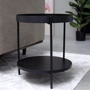 Layer Side Table - Black gallery detail image
