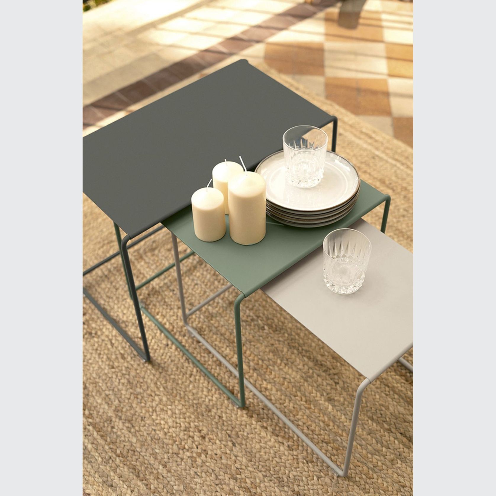 Oulala Set of 3 Nesting Low Tables gallery detail image