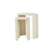 Oberon Curve Nest of 2 Side Tables gallery detail image