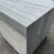 Cube Side Table-Vein Cut Blue Travertine | Natural Stone Co. gallery detail image