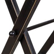 Black Wooden Tray Table gallery detail image