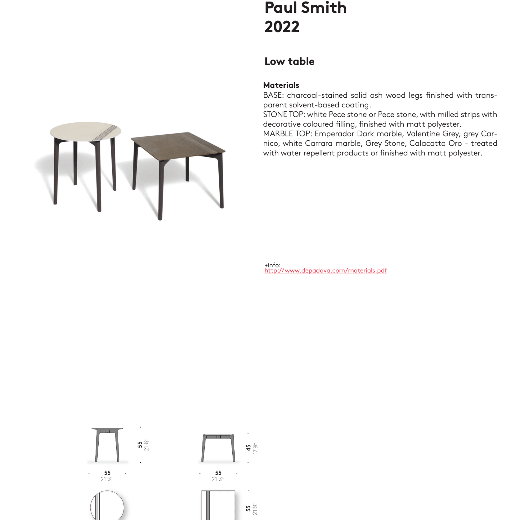 Everyday Life Side Table by DePadova gallery detail image