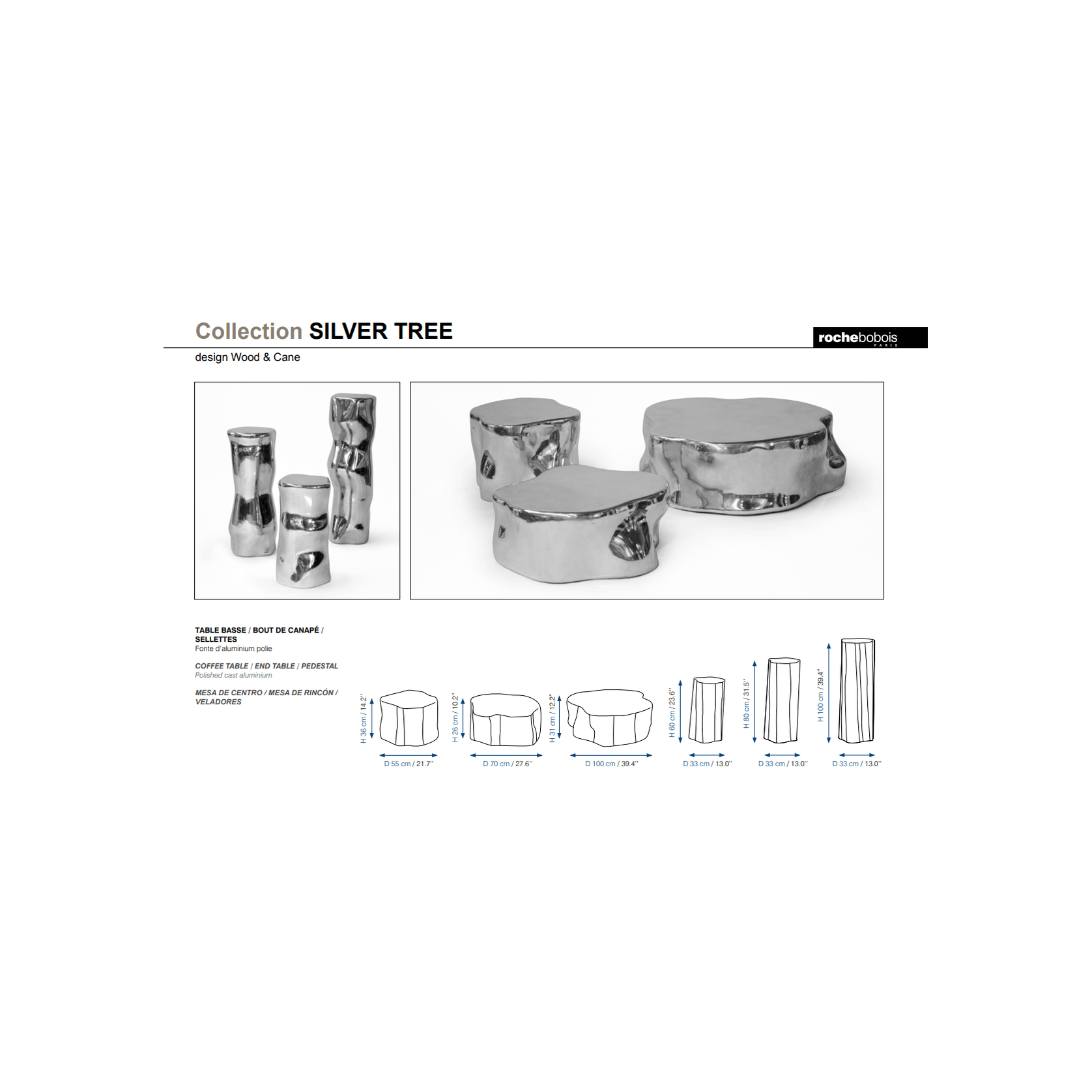 Silver Tree Pedestal (large) gallery detail image