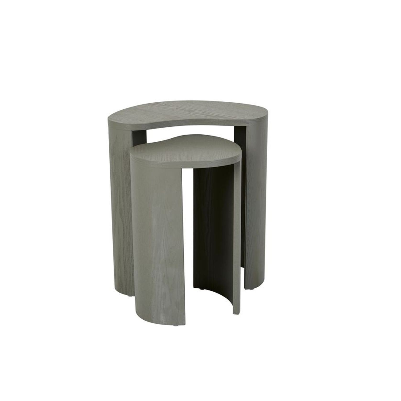 Oberon Curve Nest of 2 Side Tables gallery detail image