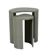 Oberon Curve Nest of 2 Side Tables gallery detail image