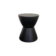 Westside Round Accent Table- Black gallery detail image