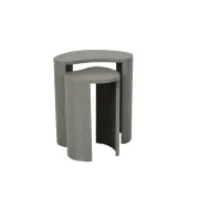Oberon Curve Nest Side Table gallery detail image