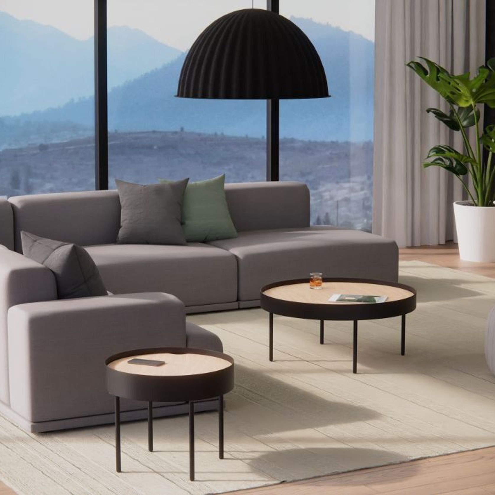 Tao Table - Small - Black gallery detail image