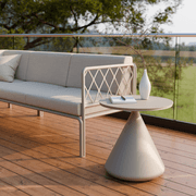 Kora Side Table Aluminium - Outdoor gallery detail image