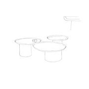 Louisa Small Table by Molteni&C gallery detail image