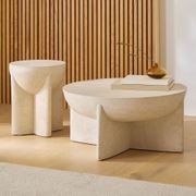 Monti Lava Stone Side Table gallery detail image