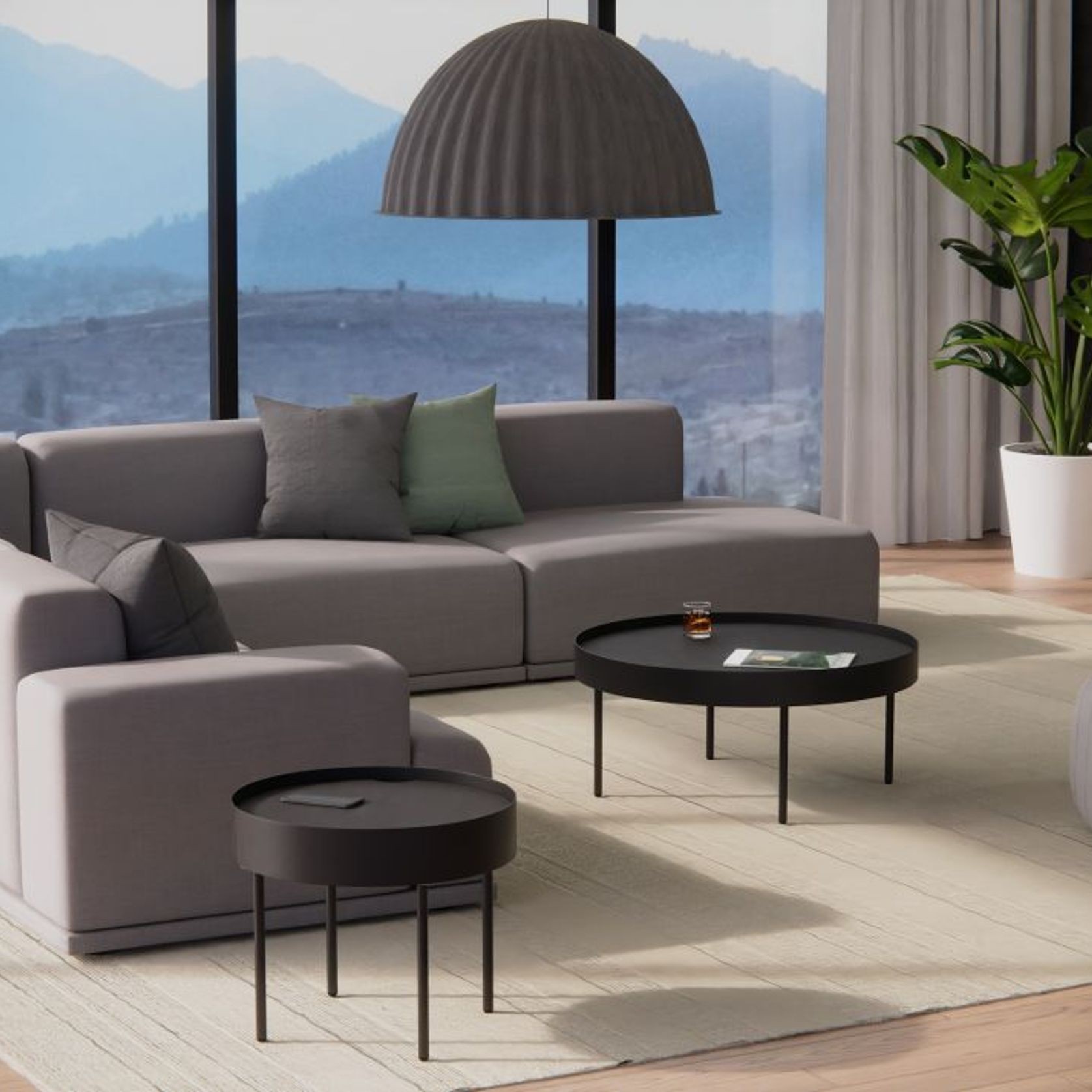 Tao Table - Small - Black gallery detail image