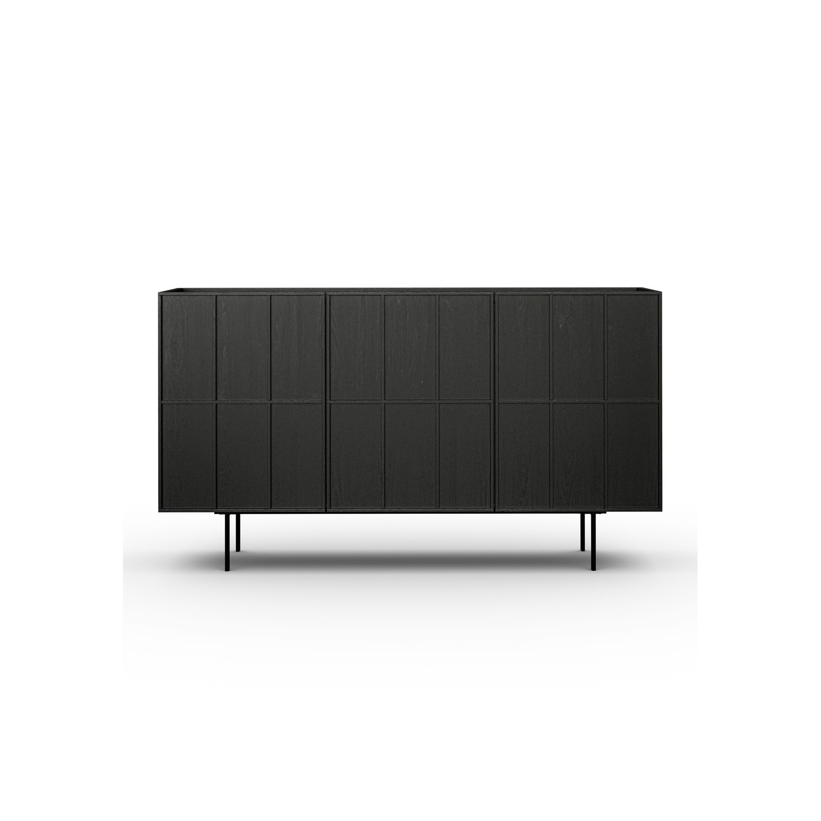 Linea 160cm Sideboard Cabinet Black Oak | L3 Home gallery detail image