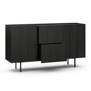 Linea 160cm Sideboard Cabinet Black Oak | L3 Home gallery detail image