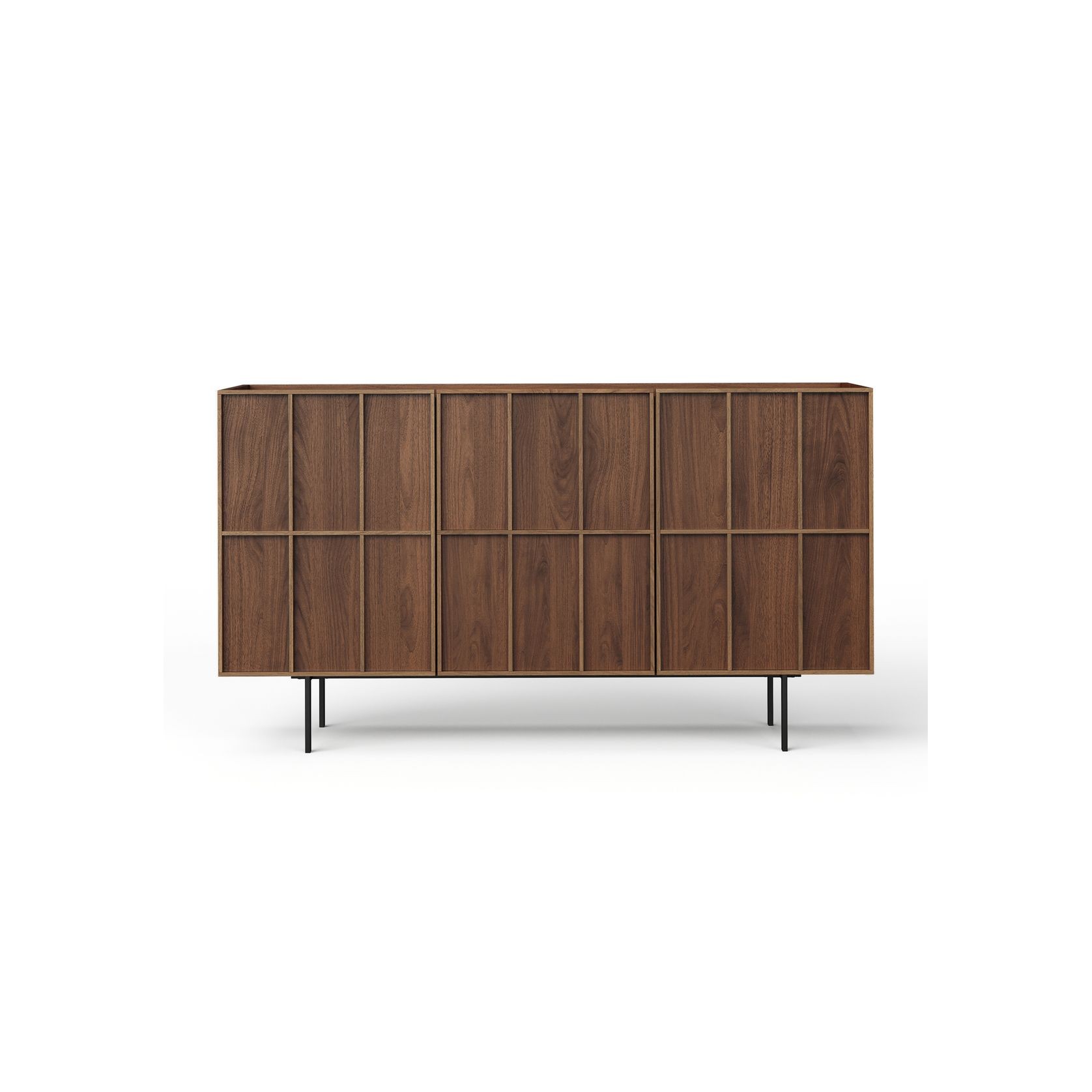 Linea 160cm Sideboard Cabinet | Light Walnut gallery detail image