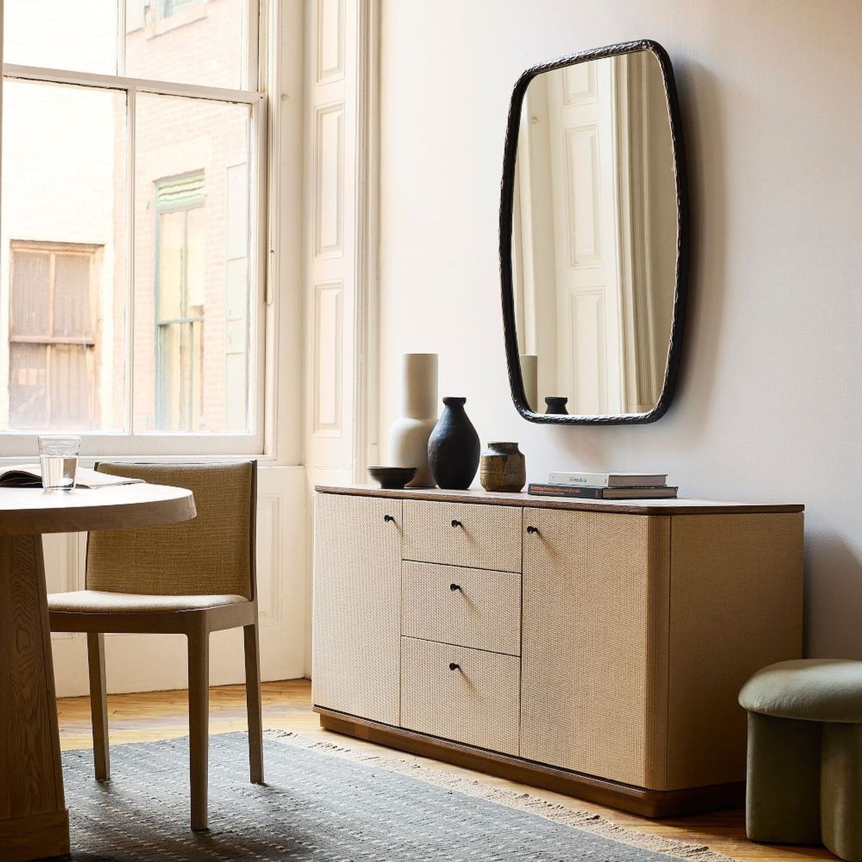 Camille Grasscloth Buffet gallery detail image