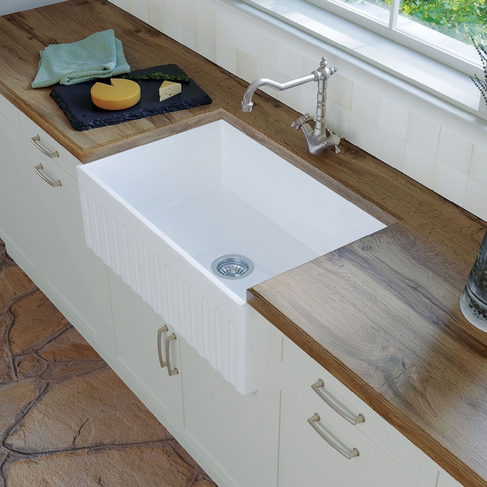 Charlton Single Butler Sink | Medium 750 x 470 gallery detail image