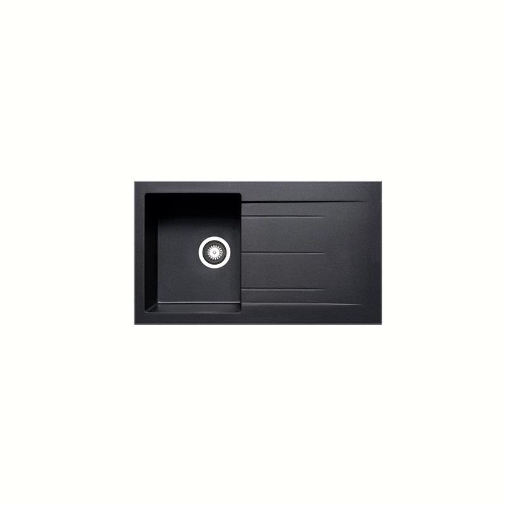 Platinum Quartz (Carbon Black) | 860 Single Bowl gallery detail image