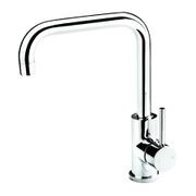 Platinum Squareneck Sink Mixer Chrome gallery detail image