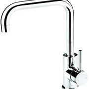 Platinum Squareneck Sink Mixer Chrome gallery detail image